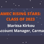 2023 AMEC Rising Star Marissa Kirkou_Account Manager_Carma