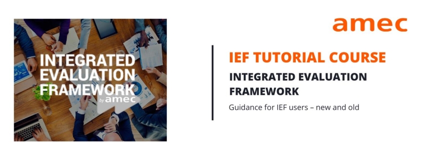 AMEC IEF Tutorial course_guidance for IEF users