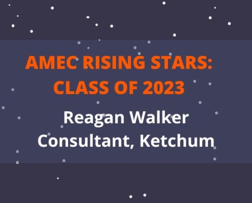 2023 AMEC Rising Star Reagan Walker_Consultant_Ketchum